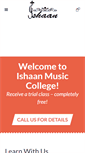 Mobile Screenshot of ishaancollege.com